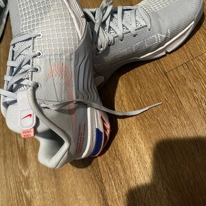 Nike Gray and Pink Athletic Shoes